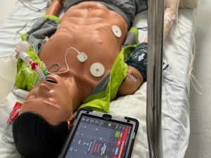 Simulationstraining mit Überwachungsgeräten